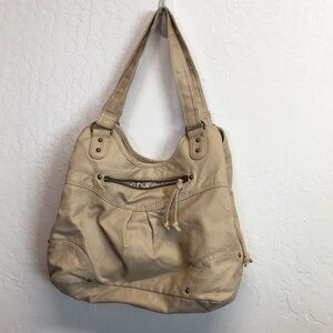 Style & Co Cream Shoulder bag w lots of storage